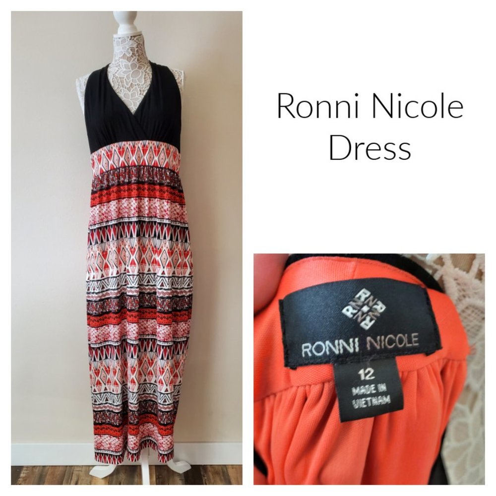 Ronni Nicole Maxi Dress 8323